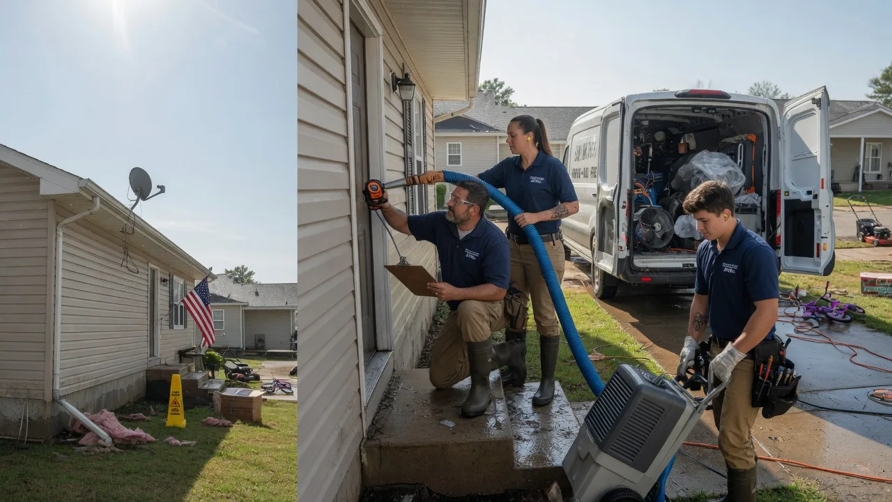 Ceiling Water Damage Restoration in Spring Arbor, MI near me